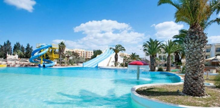Viešbutis SOVIVA RESORT HOTEL (EX. PALMYRA AQUA) įsikūręs Tunisas.