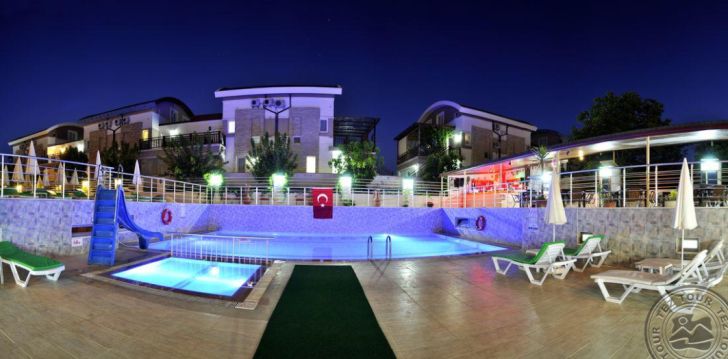 Tavęs laukia poilsis Turkija įsikūrusiame ERKAL RESORT HOTEL