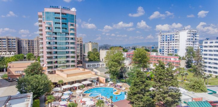 GRAND HOTEL SUNNY BEACH - klientų vertinamas, kaip geras kainos ir kokybės santykis. 
