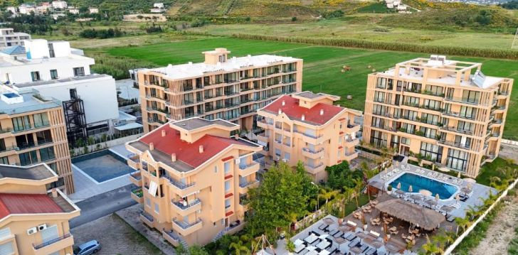 Atostogos Albanija – apsistokite viešbutyje PALM SUITES