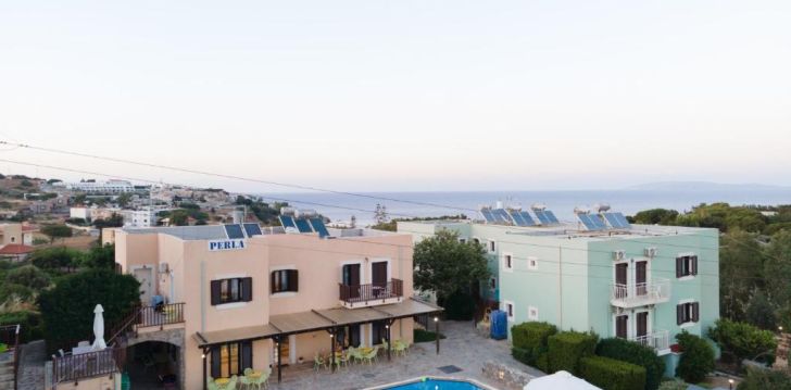 Viešbutis PERLA APARTMENTS įsikūręs Graikija. 