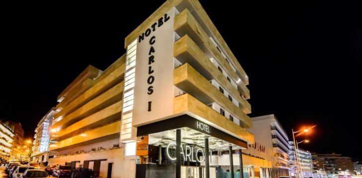 HOTEL CARLOS I - klientų vertinamas, kaip geras kainos ir kokybės santykis. 