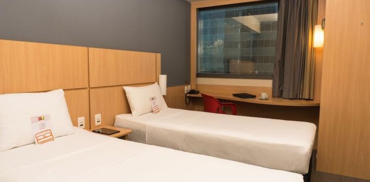 Planuoji kelionę į Brazilija? apsistokite 3 viešbutyje IBIS RIO PORTO ATLANTICO.