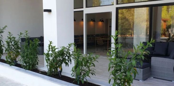 Viešbutis EVITA BLUE HOTEL įsikūręs Graikija. 