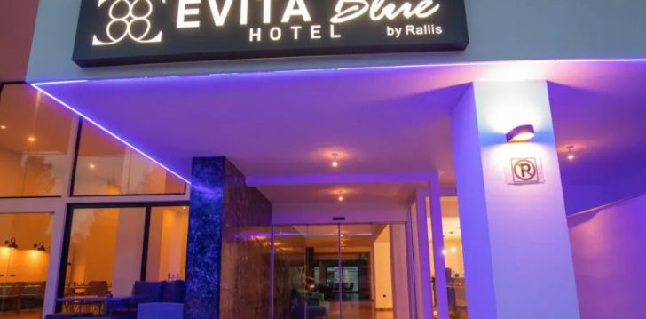 Patogus viešbutis jūsų kelionei – 4* EVITA BLUE HOTEL