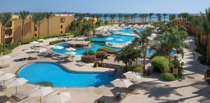 Apsistokite STELLA BEACH RESORT & SPA MAKADI BAY viešbutyje už gerą kainą. 