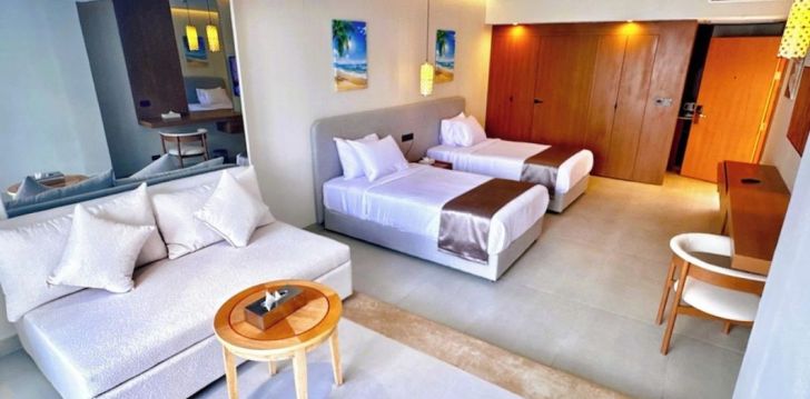 Apsistokite STELLA BEACH RESORT & SPA MAKADI BAY viešbutyje už gerą kainą. 