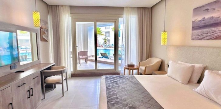 Apsistokite STELLA BEACH RESORT & SPA MAKADI BAY viešbutyje už gerą kainą.