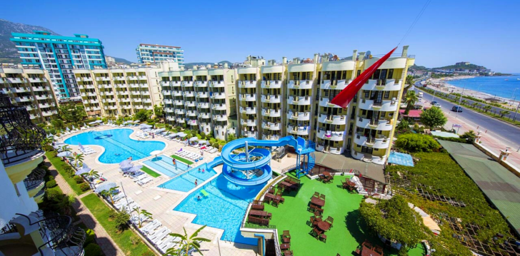 Viešbutis MAY GARDEN CLUB įsikūręs Turkija.