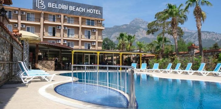 atostogos Turkija – apsistokite viešbutyje BELDIBI BEACH HOTEL