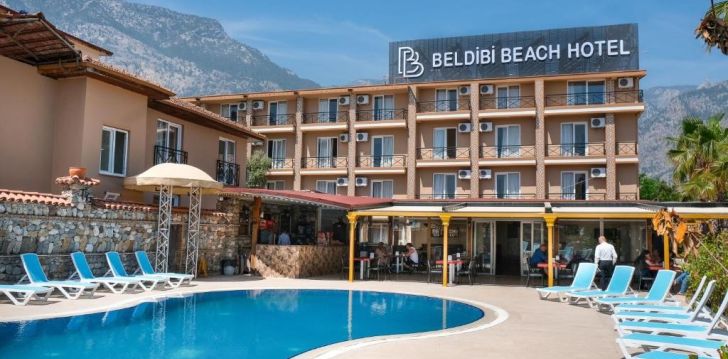 planuoji kelionę į Turkija? apsistokite 3 viešbutyje BELDIBI BEACH HOTEL. 