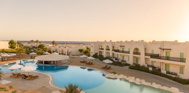 nepraleisk progos pailsėti už gerą kainą - viešbutyje HILTON MARSA ALAM NUBIAN