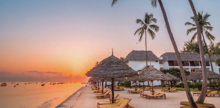 Viešbutis DOUBLE TREE BY HILTON RESORT ZANZIBAR įsikūręs . 