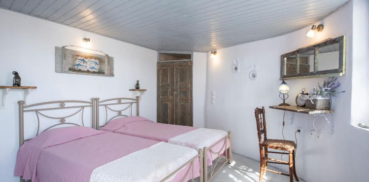 Atostogos Graikija – apsistokite viešbutyje EMMANTINA HOUSES