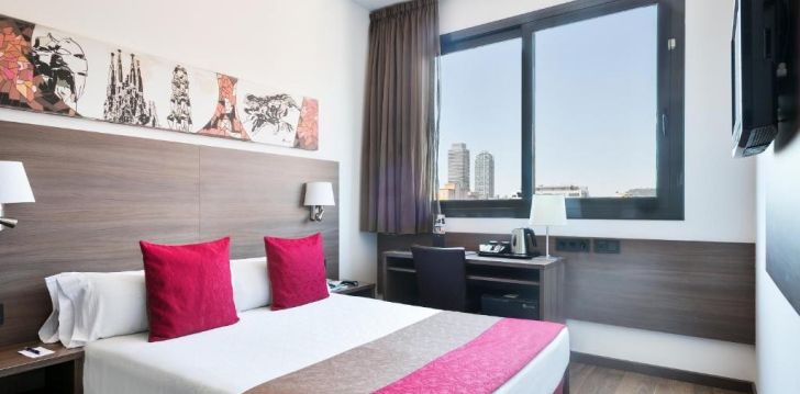 HOTEL 4 BARCELONA - klientų vertinamas, kaip geras kainos ir kokybės santykis.