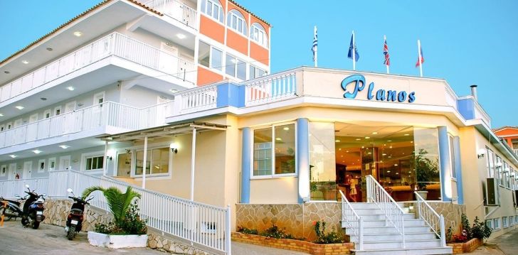 Viešbutis PLANOS BEACH įsikūręs Graikija.