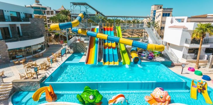 Atostogos Egipte 4* viešbutyje La Rosa Waves Beach & Aqua Park! 7