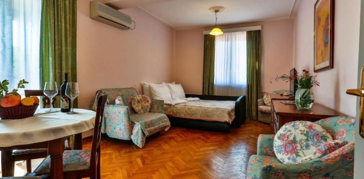 Ramus poilsis jaukiuose Juodkalnijos apartamentuose šalia Budvos 2