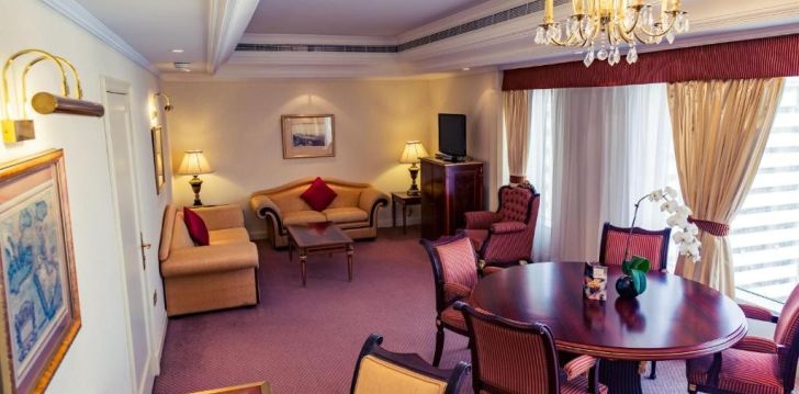 Apsistokite CROWNE PLAZA ABU DHABI viešbutyje už gerą kainą.