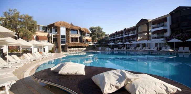 RISA HOTEL BODRUM - klientų vertinamas, kaip geras kainos ir kokybės santykis. 