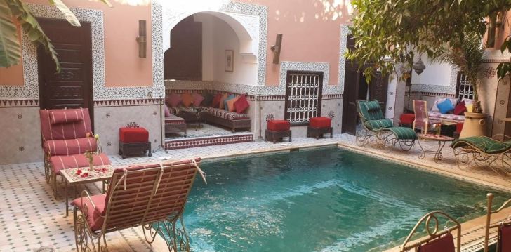 Viešbutis RIAD BARROKO įsikūręs Marokas. 