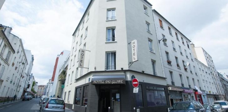 viešbutis HOTEL DU GLOBE 18 įsikūręs Prancūzija.