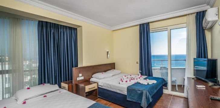 Geras kainos ir kokybės santykis atostogoms - viešbutis ARSI BLUE SEA BEACH HOTEL