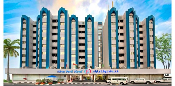 viešbutis NOVA PARK HOTEL įsikūręs JAE. 