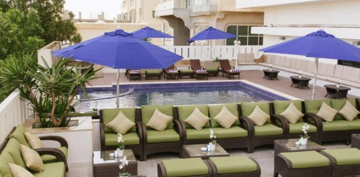 tavęs laukia poilsis JAE įsikūrusiame MANGROVE HOTEL RAS AL KHAIMAH
