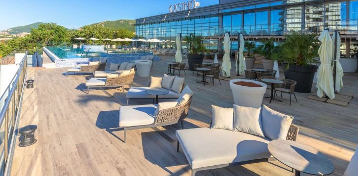Modernus, stilingas ir puikiai vertinamas Juodkalnijos viešbutis FALKENSTEINER HOTEL BUDVA 14