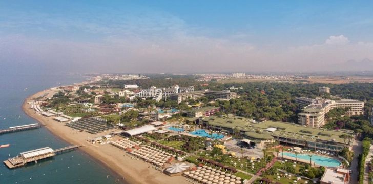 nepraleisk progos pailsėti už gerą kainą - viešbutyje PINE BEACH BELEK