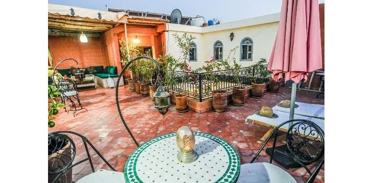 Viešbutis RIAD MILOUDA įsikūręs Marokas. 