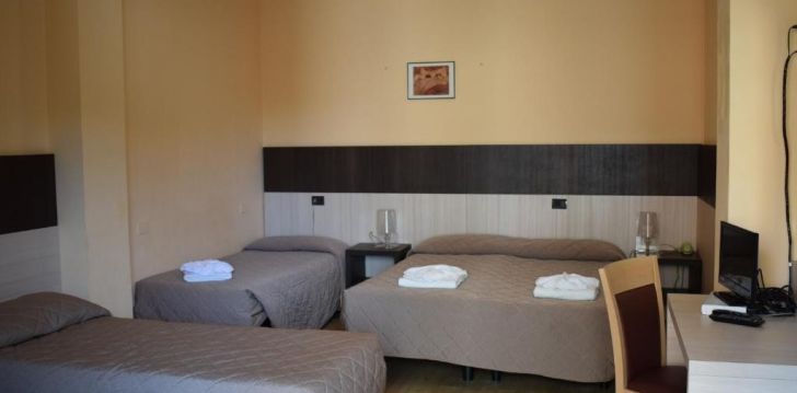 Planuoji kelionę į Italija? apsistokite 3 viešbutyje BAMBY.