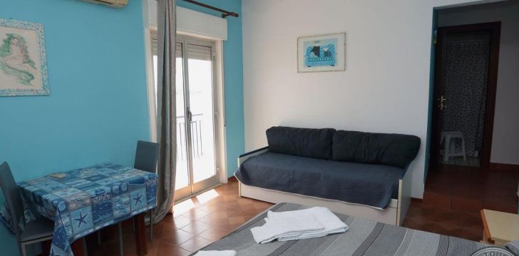 Geras kainos ir kokybės santykis atostogoms - viešbutis VILLA PAMAR APARTHOTEL (GIARDINI NAXOS)