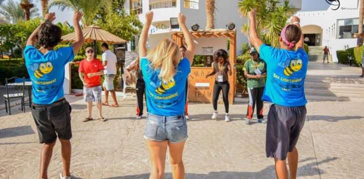 tavęs laukia poilsis Egiptas įsikūrusiame DIVE INN RESORT