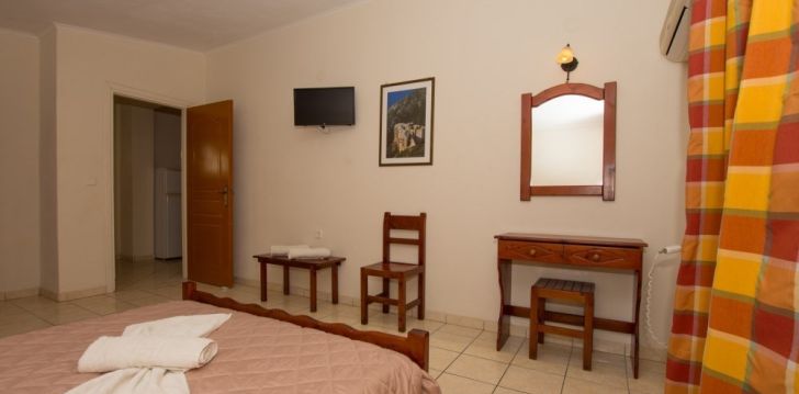 Tavęs laukia poilsis Graikija įsikūrusiame STUDIOS PAHNIS