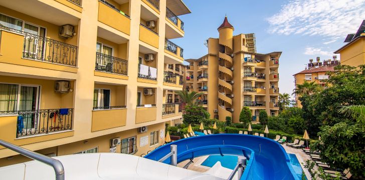 KLEOPATRA ROYAL PALM HOTEL - klientų vertinamas, kaip geras kainos ir kokybės santykis. 
