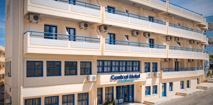 CENTRAL HERSONISSOS HOTEL - klientų vertinamas, kaip geras kainos ir kokybės santykis. 