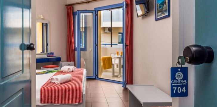 atostogos Graikija – apsistokite viešbutyje CENTRAL HERSONISSOS HOTEL