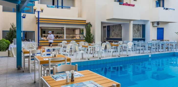 apsistokite CENTRAL HERSONISSOS HOTEL viešbutyje už gerą kainą.