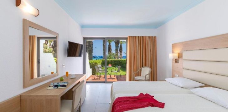 Viešbutis BLUE HORIZON PALM BEACH HOTEL & BUNGALOWS įsikūręs Graikija.