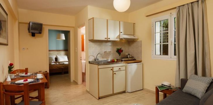 DIMITRA HOTEL & APARTMENTS - klientų vertinamas, kaip geras kainos ir kokybės santykis.