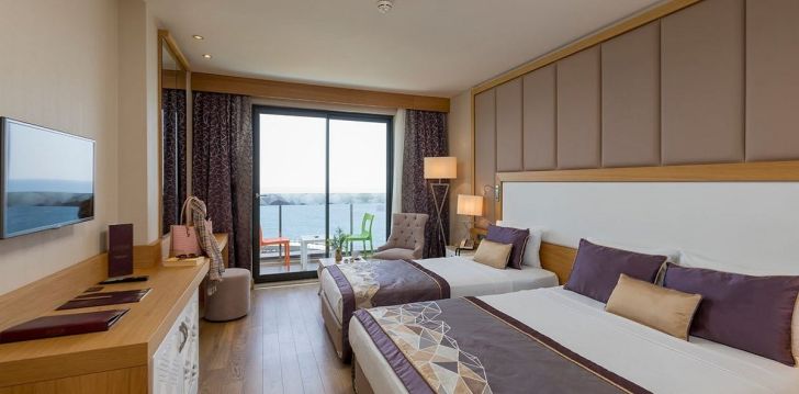 Atostogos Turkijos 5* viešbutyje SIRIUS DELUXE – kokybė, šiuolaikiškas stilius ir puikūs įvertinimai 9