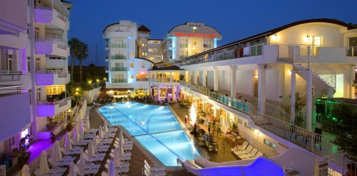 Malonus šeimos poilsis 4* Merve Sun Hotel viešbutyje Turkijoje 4