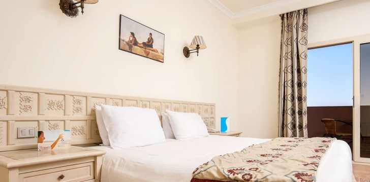 SENTIDO MAMLOUK PALACE RESORT - klientų vertinamas, kaip geras kainos ir kokybės santykis.