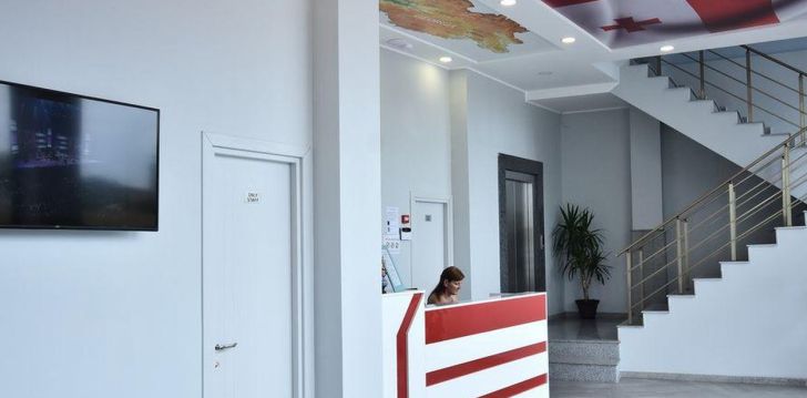 GEORGIA HOTEL - klientų vertinamas, kaip geras kainos ir kokybės santykis. 