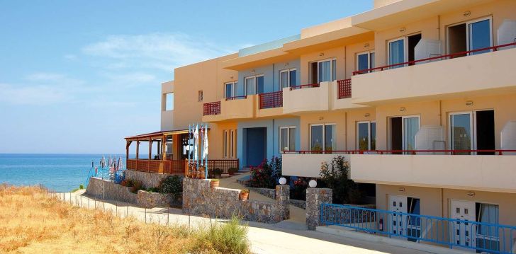 Atostogos Graikija – apsistokite viešbutyje DANAOS BEACH APARTMENTS