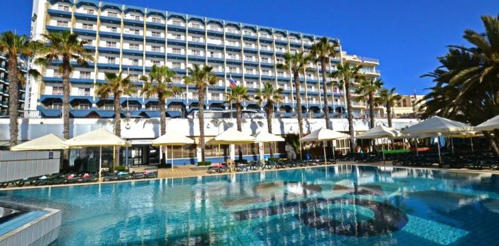 Atostogaukite Maltoje – puikus 4* viešbutis QAWRA PALACE HOTEL 1