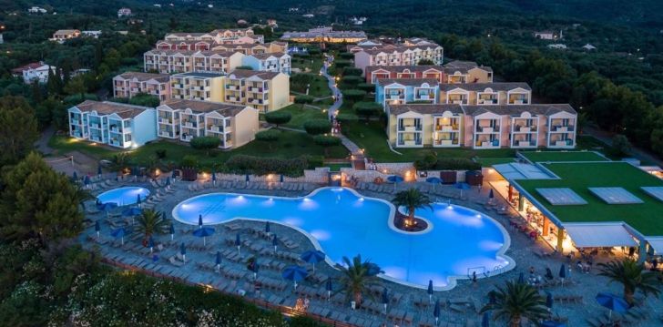 Viešbutis MAREBLUE BEACH RESORT įsikūręs Graikija.