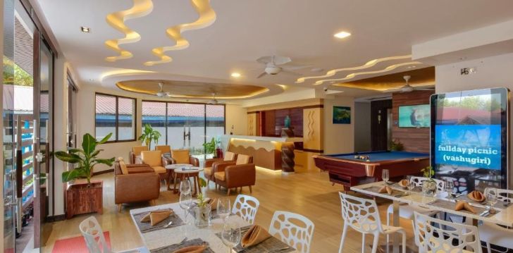 Geras kainos ir kokybės santykis atostogoms - viešbutis ARENA BEACH & FUSHI SEAVIEW
